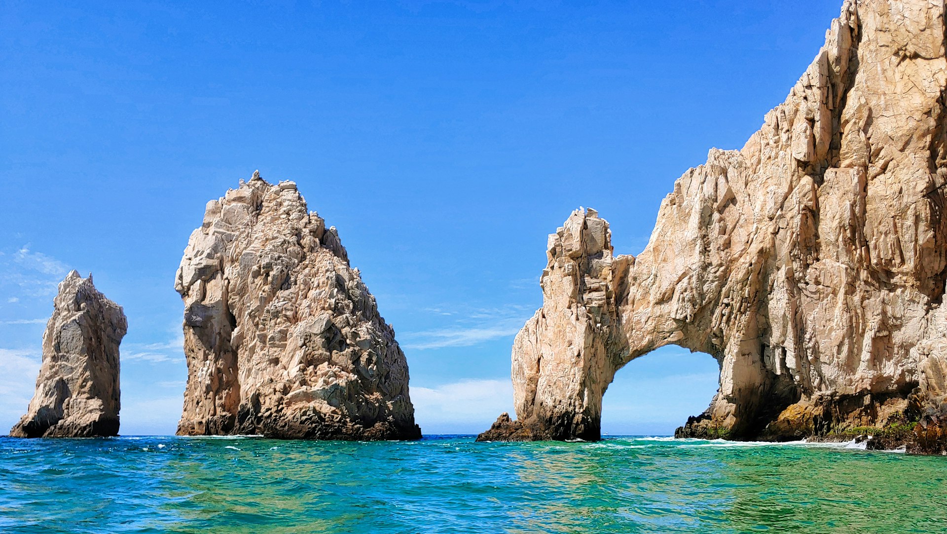 Rock arches at Cabo San Lucas, Mexico